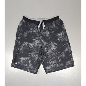 Fabletics The Fundamental Shorts Mens Small‎ Black Ambient Noise Athletic
